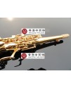 SUZUKI  降B調高音 SAXOPHONE  一體管 金色